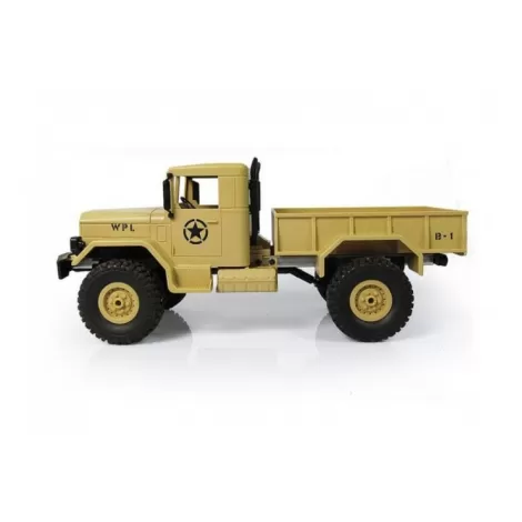 Радиоуправляемая машина WPL военный грузовик (1:16, 2.4G, 4WD) - B-14-Yellow