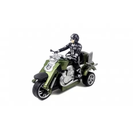 Радиоуправляемый мотоцикл Moto Super Momentum (30 см, свет фар) - YD898-T58-Green