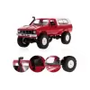 Радиоуправляемый краулер Military Truck Buggy Crawler RTR 4WD масштаб 1:16 2.4G - WPLC-24-Red