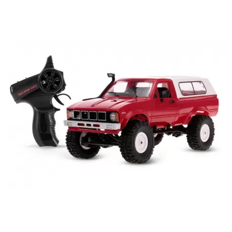 Радиоуправляемый краулер Military Truck Buggy Crawler RTR 4WD масштаб 1:16 2.4G - WPLC-24-Red