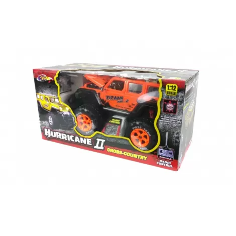 Радиоуправляемая машинка внедорожник Jeep Wrangler Hurricane - W3809-Orange