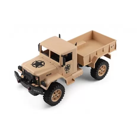 Внедорожник 1/12 4WD электро - Army Truck (2.4 гГц) - WLT-124301-brown