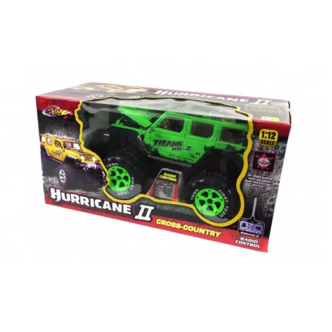 Радиоуправляемая машинка внедорожник Jeep Wrangler Hurricane - W3809-Green