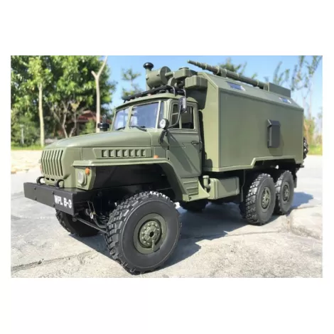 Радиоуправляемый Внедорожник WPL Советский Военный Грузовик Урал 6WD 1:16 2.4G - WPLB-36