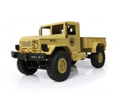 Радиоуправляемая машина WPL военный грузовик (1:16, 2.4G, 4WD) - B-14-Yellow