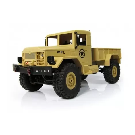 Радиоуправляемая машина WPL военный грузовик (1:16, 2.4G, 4WD) - B-14-Yellow