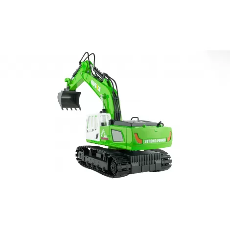 Радиоуправляемый экскаватор 2.4G 9CH 1:18 - HN1558-GREEN