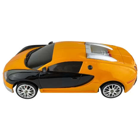 Радиоуправляемая машинка для дрифта Bugatti Veyron 4WD масштаб 1:24 - 666-227-ORANGE