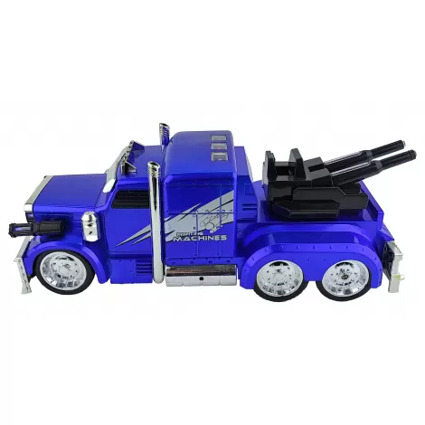 Радиоуправляемая боевая машинка-грузовик - 76599-BLUE