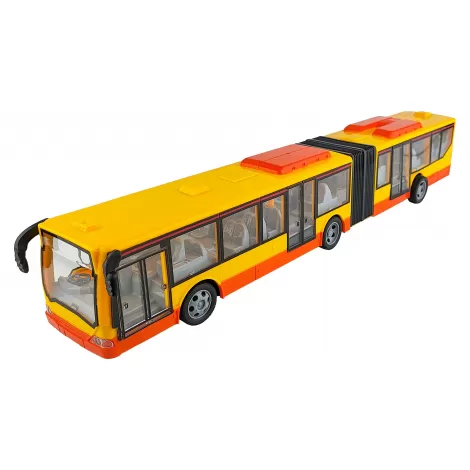 Радиоуправляемый пассажирский автобус-гармошка - 666-676A-Yellow