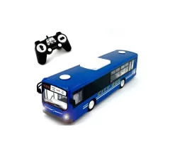 Радиоуправляемый автобус 1:20 2.4G - E635-003-Blue