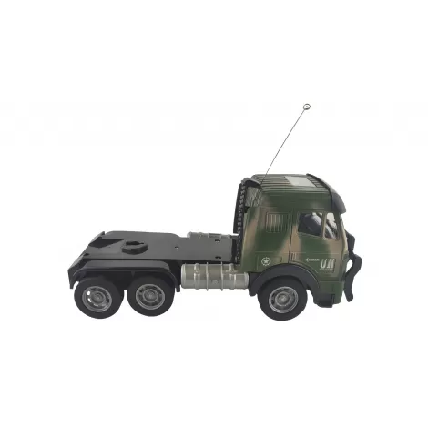 Радиоуправляемый военный грузовик City Truck с танком - 551-B2