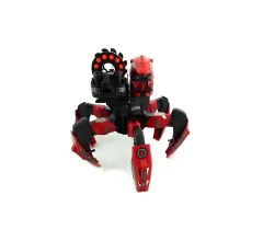 Робот паук на пульте управления (Свет, звук, стреляет дисками и пулями) - 9007-1-RED