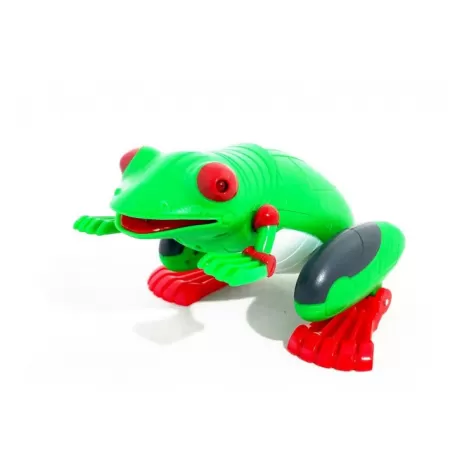 Робот-лягушка на радиоуправлении зеленая - LE9984-green
