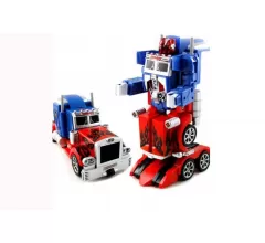 Радиоуправляемый робот трансформер грузовик (синий цвет) - 28128
