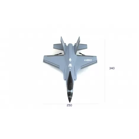 Радиоуправляемый самолет F35 Fighter 2.4G - FX635-Grey