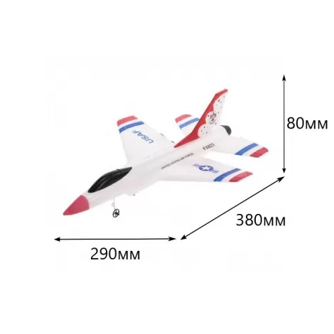 Радиоуправляемый самолет CTF 2.4G RC Airplane - FX823