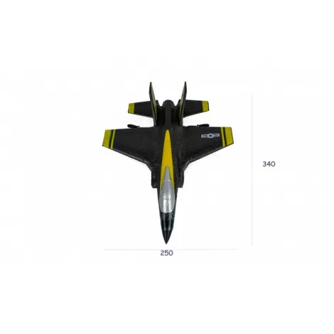 Радиоуправляемый самолет F35 Fighter 2.4G - FX635-Black