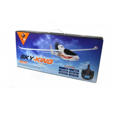 Радиоуправляемый планер Sky King 6-AXIS GYRO 2.4G - F959S-BLUE