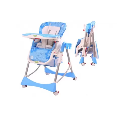Детcкий стульчик для кормления BabyOne (голубой) BabyOne H1008B - H1008B