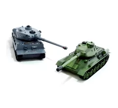 Радиоуправляемый танковый бой ZEGAN (2 танка, 2.4G, 1:28) - ZG-824