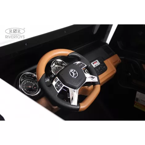 Детский электромобиль Mercedes-Maybach G650 Landaulet (M999MM) белый