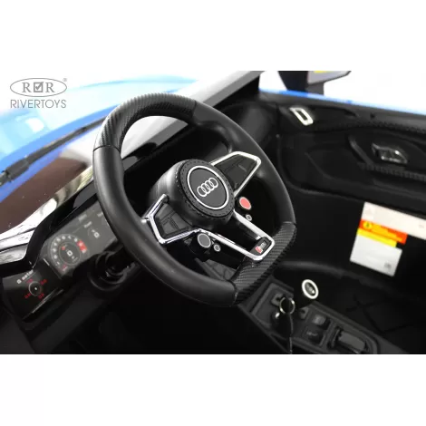 Детский электромобиль AUDI R8 (M333MM) синий