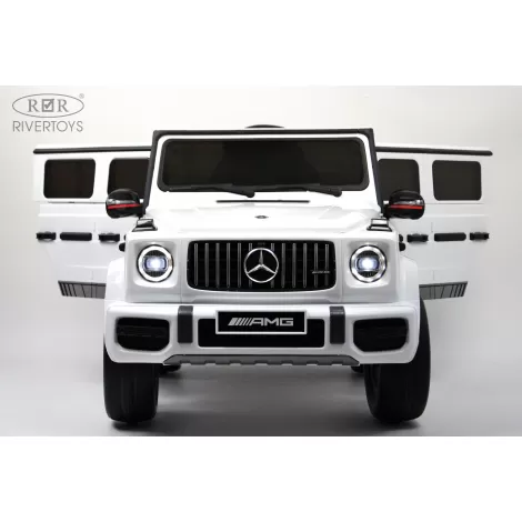 Детский электромобиль Mercedes-Benz G63 4WD (K999KK) белый