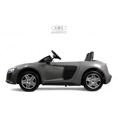 Детский электромобиль AUDI R8 (M333MM) серый