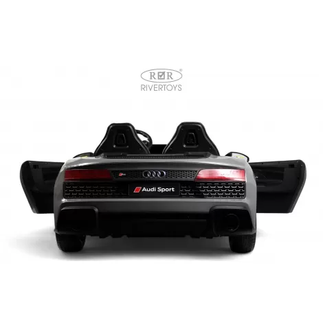 Детский электромобиль AUDI R8 (M333MM) серый