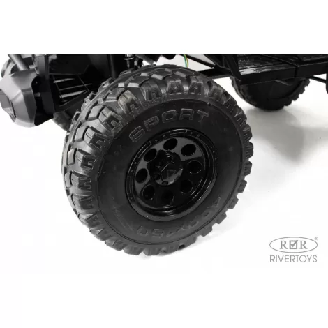 Детский электромобиль Jeep A222AA черный
