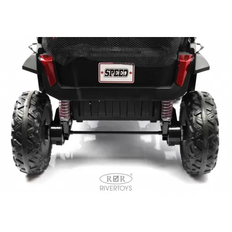 Детский электромобиль T777TT 4WD черный Spider