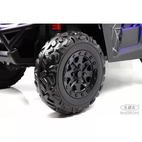 Детский электромобиль T777TT 4WD черный Spider