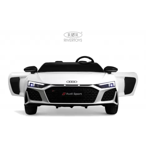 Детский электромобиль AUDI R8 (M333MM) белый