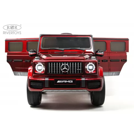 Детский электромобиль Mercedes-Benz G63 4WD (K999KK) вишневый глянец