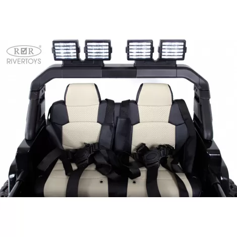 Детский электромобиль Jeep A222AA черный