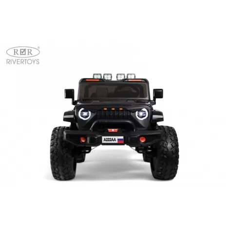 Детский электромобиль Jeep A222AA черный