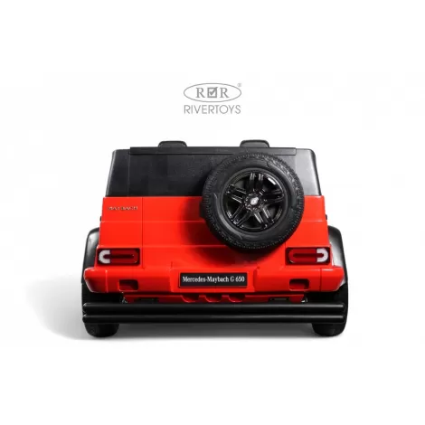 Детский электромобиль Mercedes-Maybach G650 Landaulet (M999MM) красный