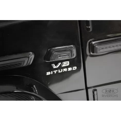 Детский электромобиль Mercedes Benz G63 Y777YY черный глянец
