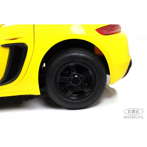 Детский электромобиль Т911ТТ желтый глянец