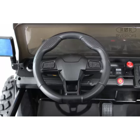 Детский электромобиль Jeep A222AA черный