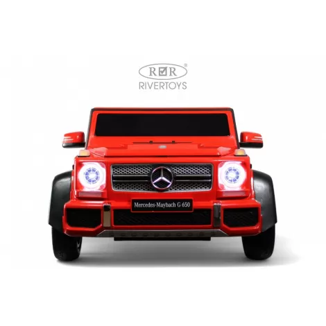 Детский электромобиль Mercedes-Maybach G650 Landaulet (M999MM) красный