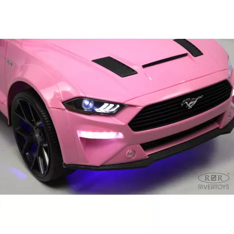 Детский электромобиль Ford Mustang GT (A222MP) розовый