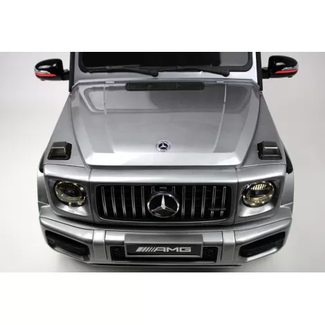 Детский электромобиль Mercedes-Benz G63 (K999KK) серый глянец