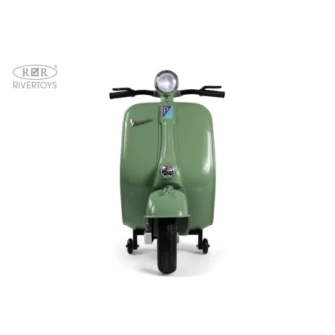 Детский электроскутер VESPA (M888MM) зеленый