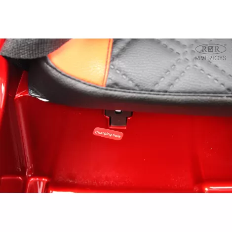 Детский электромобиль F333FF красный глянец