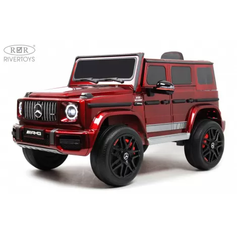 Детский электромобиль Mercedes-Benz G63 (K999KK) вишневый глянец