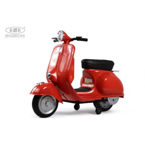 Детский электроскутер VESPA (M888MM) красный