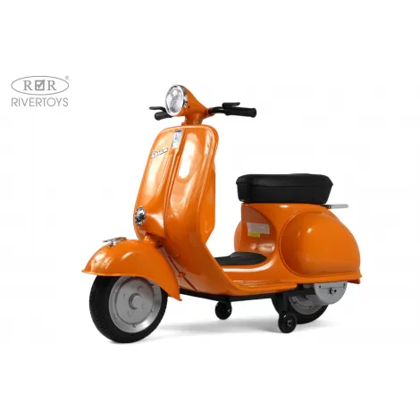 Детский электроскутер VESPA (M888MM) оранжевый