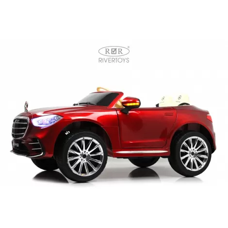 Детский электромобиль М333БХ 4WD красный глянец